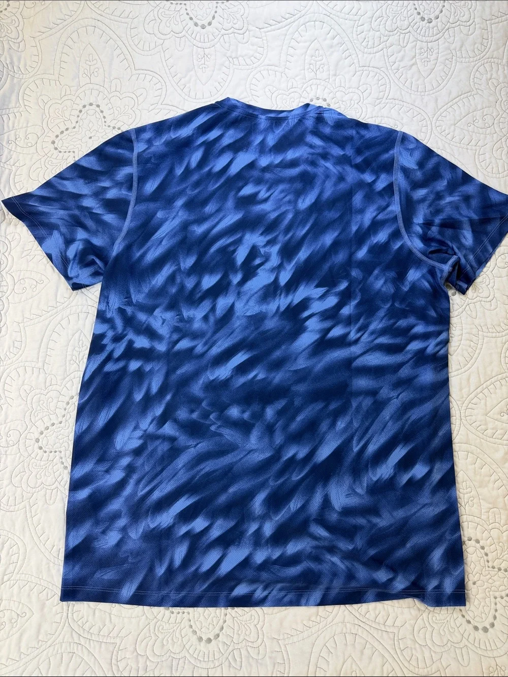 adidas NWT Short-Sleeve Athletic Running ClimaCool Shirt - Men’s Large Blue Top